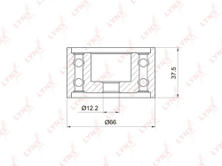 Ролик ремня ГРМ TOYOTA COROLLA/AVENSIS 1.6/1.8 -00 YM650430