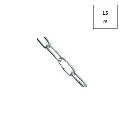 ЦЕПЬ DIN763 С ДЛИННЫМ ЗВЕНОМ D 8 оц. 15м FORTLUFT sts027285
