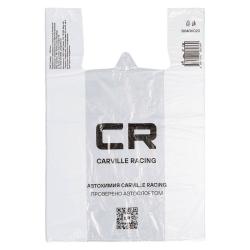 CARVILLE RACING B0406020 Пакет-майка Carville Racing, ПНД 20 мкм (40*60+20 см), белый