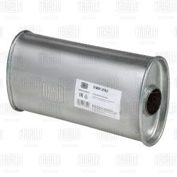 Глушитель универс. (овальный) 97х171, L=330, d=50 (алюм. сталь) (EMM 3502)