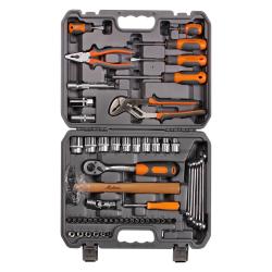 Набор инструментов универсальный 59пр. (головки 1/2", 1/4") кейс (AT-59-39)