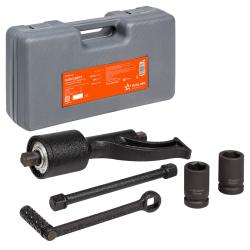 Гайковерт механич. 1" 4800Нм 1:56 370мм с головками 32 и 33мм пласт. кейс (AT-MW-04)