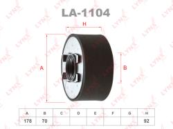 Фильтр воздушный BMW 3(E46) 1.6-1.8 01> la-1104