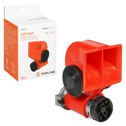 Сигнал звуковой пневматический 111/94мм 600Гц 118дБ 12В LOW/HIGH, с компрессором (AEBE004)