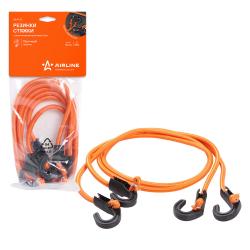 Резинки-стяжки набор 2 шт. 120 см, D-8 мм (пластиковые крючки) (AS-R-13)