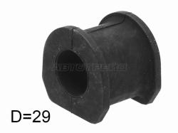 Втулка стабилизатора Mitsubishi L200 15- / Pajero 99-20 / Pajero Sport 16-21 (Перед/ 29.00)