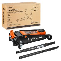 Домкрат подкатной 3т 133-465мм INDUSTRY двухпоршневой (AJ3FI460)