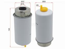 Фильтр топливный FORD TRANSIT 2.2/2.4/3.2 TDCi 06-14