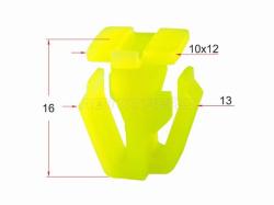 Клипса молдинга кузова HONDA (1 шт.)