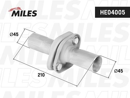 HE04005 Рем. соед. глушителя алюм. JF-45