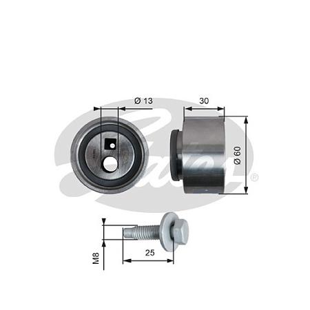 Ролик натяжной привода ГРМ t41139