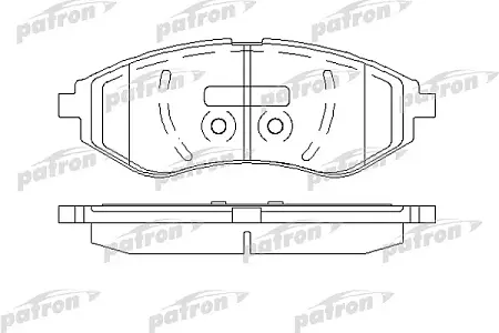 PBP1699 Колодки тормозные дисковые