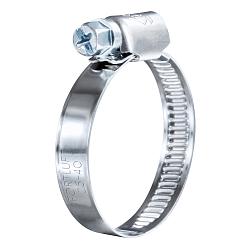 Хомут червячный 25-40 мм нержавеющая сталь (1 шт) 2540w2