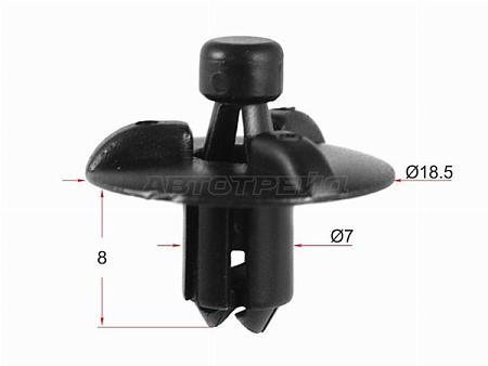 Клипса фиксатор TOYOTA/LEXUS (1 шт.)