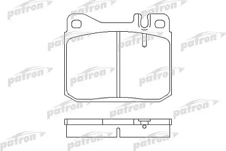 PBP243 Колодки тормозные дисковые