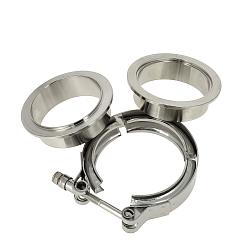 Хомут V-Band с фланцами 57мм серия Custom 304 vb57k