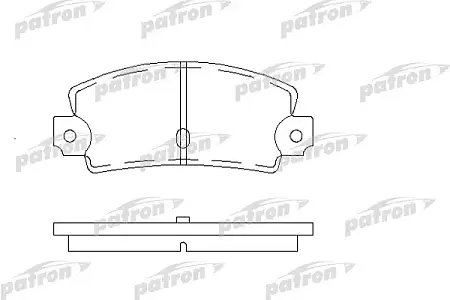 PBP114 Колодки тормозные дисковые