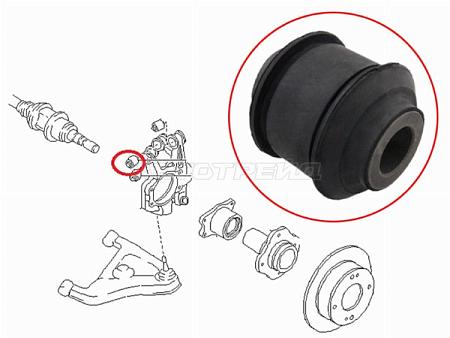Сайлентблок цапфы Nissan Cefiro 88-94 / Skyline 89-93