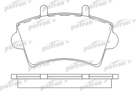 PBP1452 Колодки тормозные дисковые
