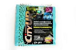 City Up CA-122 Салфетка микрофибра CITY DREAMUP универсальная 25x25 см набор (6шт) CA-122