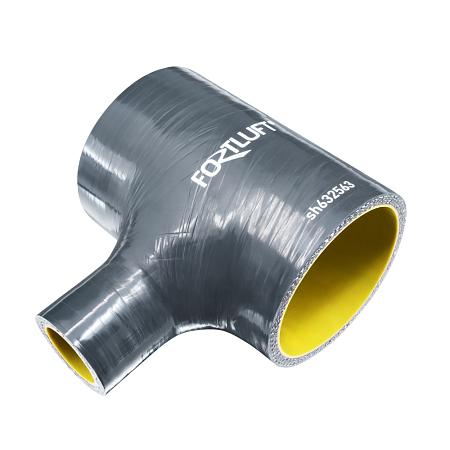 Силиконовый Т-патрубок 63-25-63мм sh632563