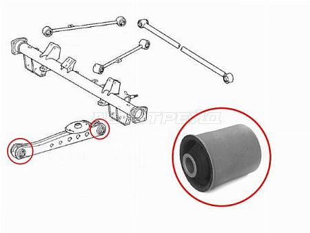 Сайлентблок Toyota Probox 02-