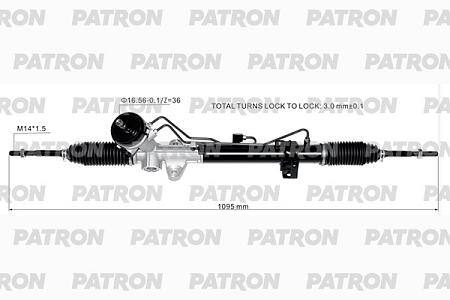 PSG1054 Рейка рулевая