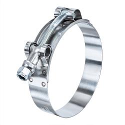 Хомут T-болт универсальный 76-84 мм нержавеющая сталь 7684w2