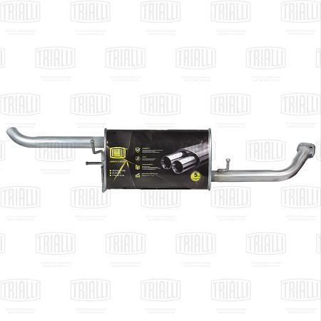 Глушитель для а/м Chevrolet Lacetti (04-) седан осн. (алюм. сталь) (EMM 0507)