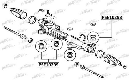 Сайлентблок рулевой рейки PSE10298