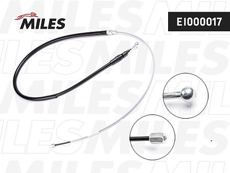 EI000017 Трос ручного тормоза VAG 1447мм