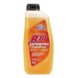 Антифриз очиститель для промывки системы охлажден AGA  готовый (1 кг)  AGA045R AGA045R