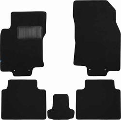 Коврики в салон Klever Premium NISSAN X-Trail (III) 2013-2019 5 шт. (текстиль) KVR03365422110KH