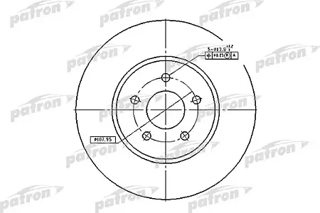 PBD4147 Диск тормозной
