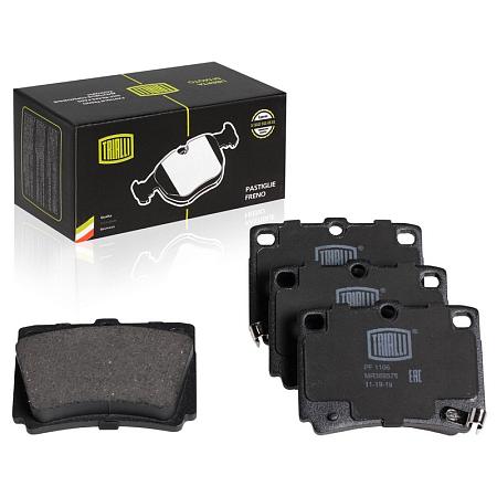 TRIALLI PF 1106 Колодки тормозные дисковые для автомобилей Mitsubishi Pajero Sport (08-) задние