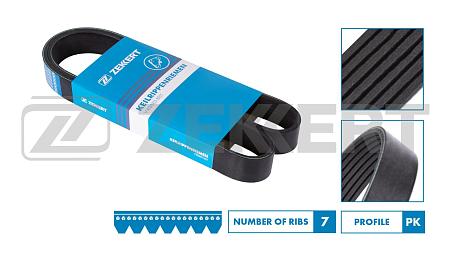 Ремень поликлиновой FORD TRANSIT VII 06- kr-7pk2682