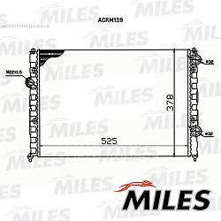 Радиатор VW PASSAT 1.6-2.0 90-97 acrm139