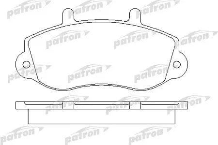 PBP1292 Колодки тормозные дисковые