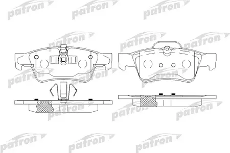 PBP1831 Колодки тормозные дисковые