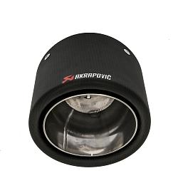 Карбоновая насадка Akrapovic Style 115 мм MT132