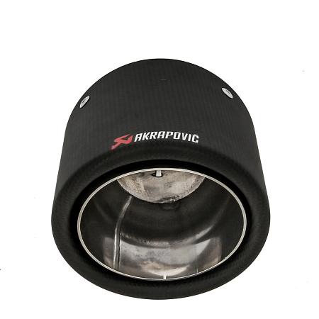 Карбоновая насадка Akrapovic Style 115 мм MT132