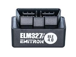 Адаптер автодиагностический EMITRON ELM 327 BLE 4.0, ver.1.5 0002