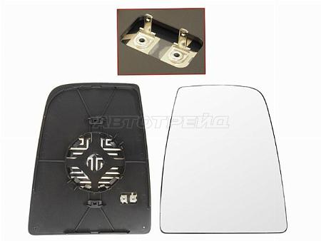 Полотно зеркала Ford Transit 14-20 (Справа/ Обогрев)