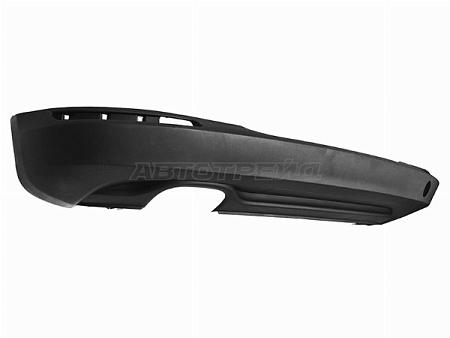 Бампер задний Volkswagen Tiguan 06-17 (Нижняя часть)