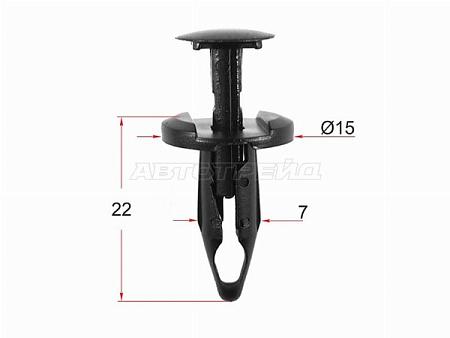 Клипса молдинга GM (1 шт.)