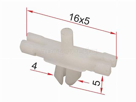 Клипса молдинга кузова VOLVO (1 шт.)