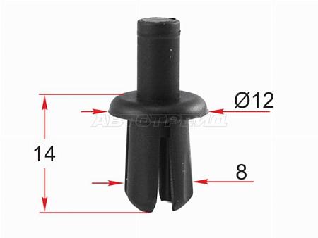 Клипса крепежная LAND ROVER (1 шт.)