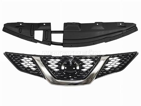 Решетка радиатора Nissan Qashqai 13-19