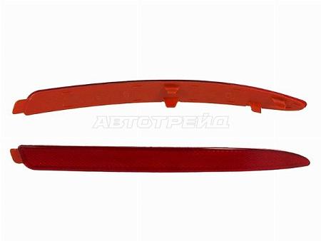 Отражатель Skoda Octavia 08-13 (Справа)