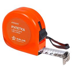 Рулетка с фиксатором 8м х 25мм ATBQ012